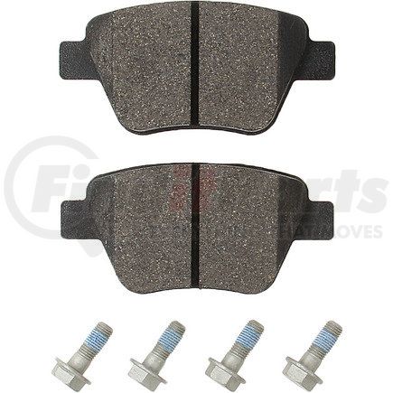 24563 165 1 by ZIMMERMANN - Disc Brake Pad for VOLKSWAGEN WATER