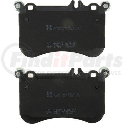 252191801 by ZIMMERMANN - Disc Brake Pad