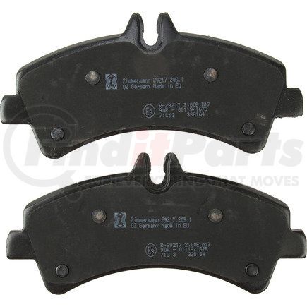 292172051 by ZIMMERMANN - Disc Brake Pad