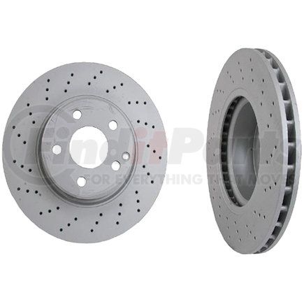 400360720 by ZIMMERMANN - Disc Brake Rotor