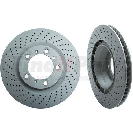 460 1578 20 by ZIMMERMANN - Disc Brake Rotor for PORSCHE