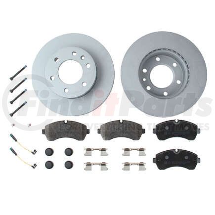 640 4311 00 by ZIMMERMANN - Disc Brake Pad and Rotor Kit for MERCEDES BENZ