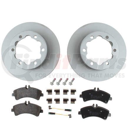 640 4313 00 by ZIMMERMANN - Disc Brake Pad and Rotor Kit for MERCEDES BENZ