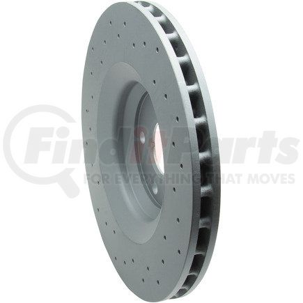 100332752 by ZIMMERMANN - Disc Brake Rotor for VOLKSWAGEN WATER