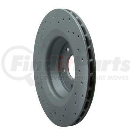 100332952 by ZIMMERMANN - Disc Brake Rotor for VOLKSWAGEN WATER