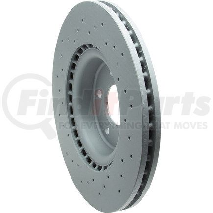 100335652 by ZIMMERMANN - Disc Brake Rotor for VOLKSWAGEN WATER