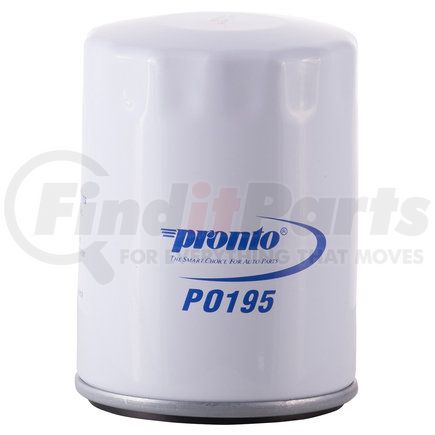 PO195 by PREMIUM GUARD - Engine Oil Filter - Spin-On, Enhanced Cellulose, 3/4-16", 275 PSI