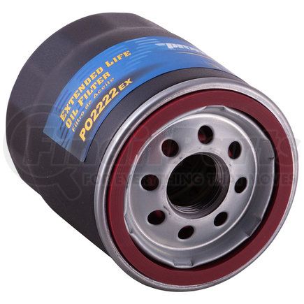 PO2222EX by PREMIUM GUARD - Engine Oil Filter - Extended Life, Spin-On, Enhanced Cellulose, M22 x 1.5, 350 PSI