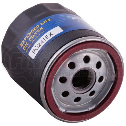 PO241EX by PREMIUM GUARD - Engine Oil Filter - Extended Life, Spin-On, Enhanced Cellulose, 3/4-16", 275 PSI