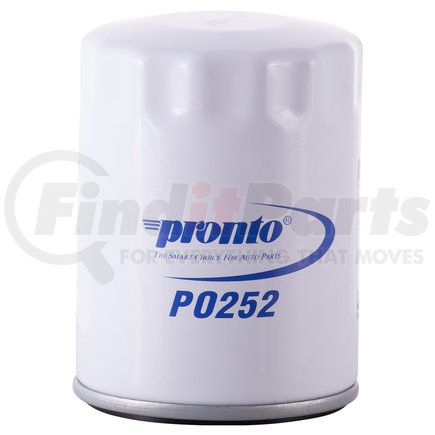 PO252 by PREMIUM GUARD - Engine Oil Filter - Spin-On, Enhanced Cellulose, 3/4-16", 350 PSI