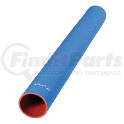 FRE5515-225C by FLEXFAB - Radiator Coolant Hose - 3-Ply, Blue, Silicone, 2.25" ID, 2.57" OD