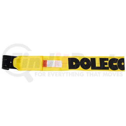 23104427 by DOLECO USA - 4"x27' Winch Strap w/ Flat Hook