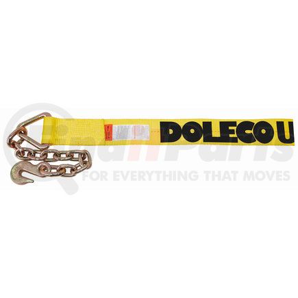 23105327 by DOLECO USA - 3"x27' Winch Strap w/ Chain Anchor