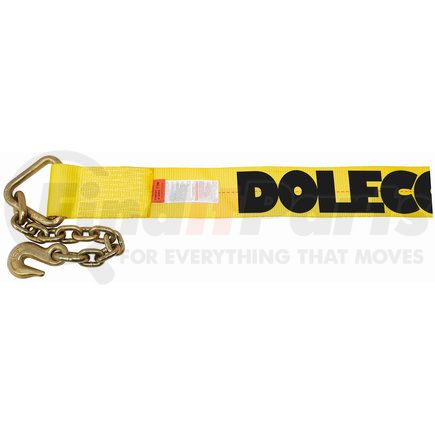 23105427 by DOLECO USA - 4"X27' Winch Strap w/ Chain Anchor