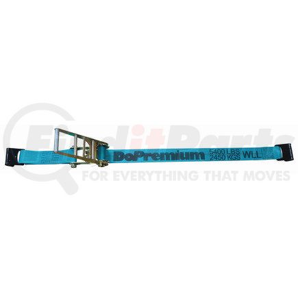 23114427 by DOLECO USA - 4"x27' Premium Winch Strap w/ Flat Hook