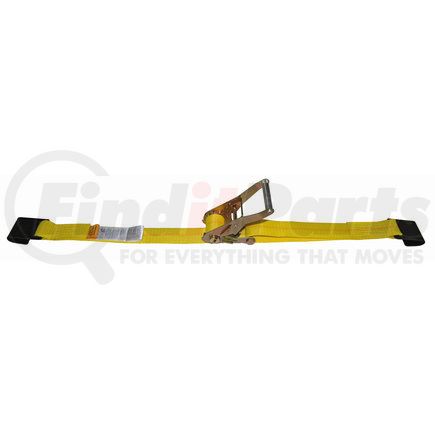 23401227 by DOLECO USA - 2" x 27' Ratchet Strap w/ Flat Hooks