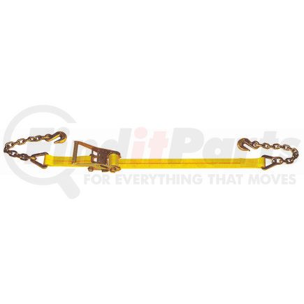 23403230 by DOLECO USA - 2" x 30' Ratchet Strap w/ Chain Anchors