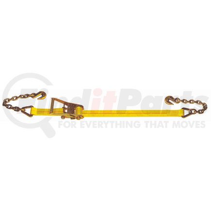 23403227 by DOLECO USA - 2" x 27' Ratchet Strap w/ Chain Anchors