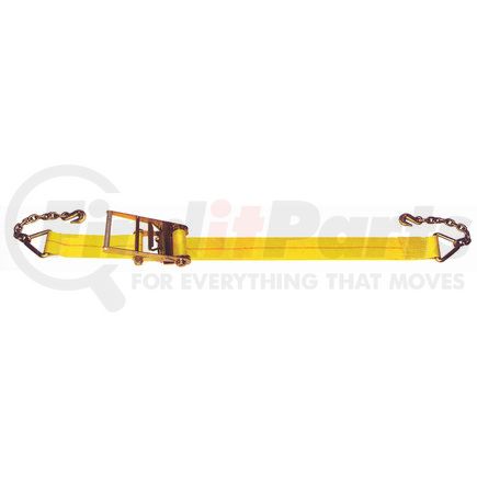 23405427 by DOLECO USA - 4" x 27' Ratchet Strap w/ Chain Anchor