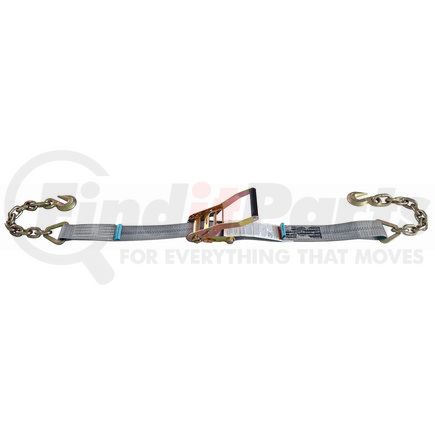 23413227 by DOLECO USA - 2" x 27' Ratchet Strap w/ Chain Anchors