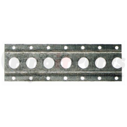 33100004 by DOLECO USA - Series F Track (Galvanized) 10', 1.62" Hole spacing