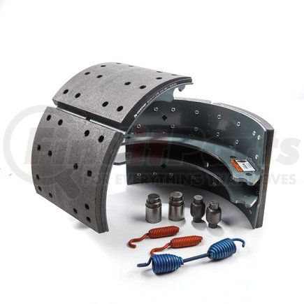 XKW3124711QP by MERITOR - Drum Brake Shoe - Remanufactured Brake Shoe - Lined, With Hardware