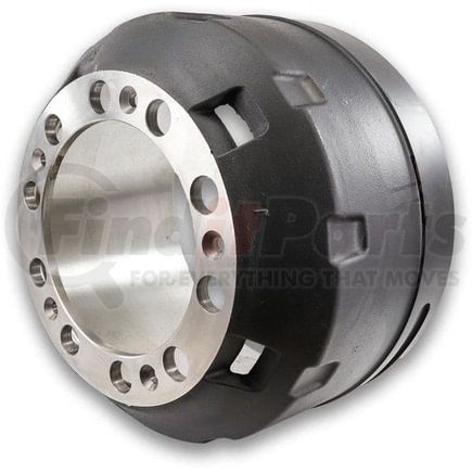 85123784002 by MERITOR - Brake Drum, 16.50 in. x 8.62 in. Brake Size, 29,000 lbs. Axle Capacity, 11.25 in. Bolt Circle Diameter