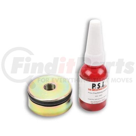 3220201A by MERITOR - MTIS Press Plug Kit, 1.75 in. Diameter, for Meritor TN/TQ, RN/RQ, Hendrickson HN, Dana/Eaton D22 Hollow Spindle