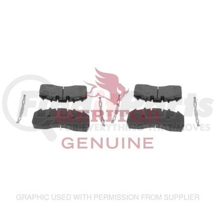 KIT2252H2CG by MERITOR - 9300 Disc Brake Pad Kit