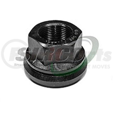 333SN6 by SIRCO - Nut - M22-1.5 x 6mm Sleeve Nut, Flanged Cap Nut, Steel Steers