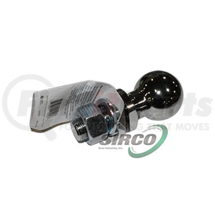 HB178010 by SIRCO - Trailer Hitch Ball - 1-7/8" Chrome, 1" Shank Diameter, 2-1/8" Shank Length, 3.5K Capacity