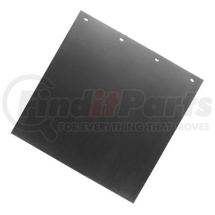 MF2424R38 by SIRCO - Mud Flap - 24" x 24" x 3/8" Thick Ribbed "Composite Rubber" Anti-Spray Mud Flap