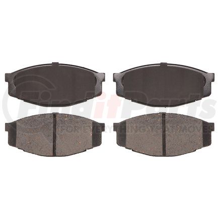 AD0207 by ADVICS - Ultra-Premium Ceramic Formulation Brake Pads