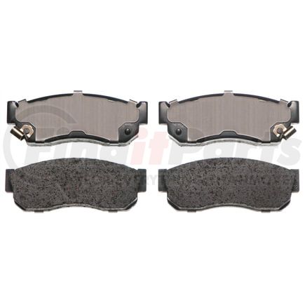 AD0233 by ADVICS - Ultra-Premium Ceramic Formulation Brake Pads