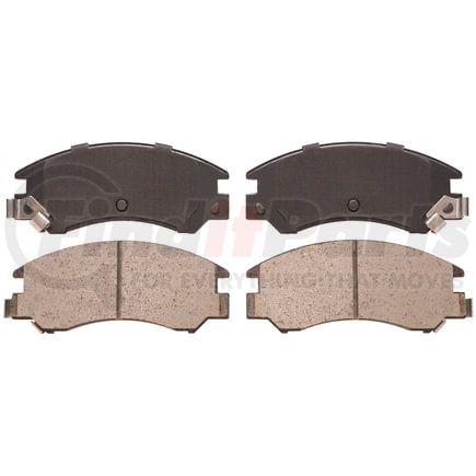AD0311 by ADVICS - Ultra-Premium Ceramic Formulation Brake Pads