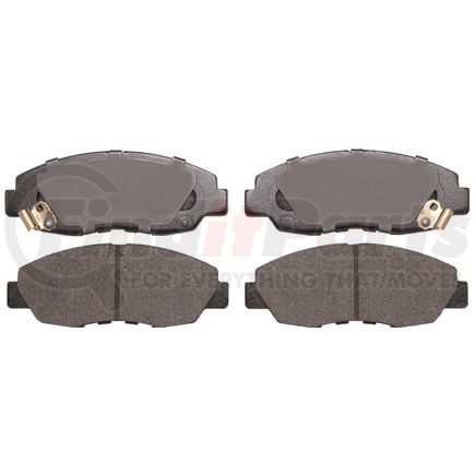 AD0465A by ADVICS - CERA BRAKE PAD SET
