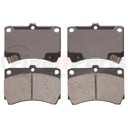 AD0466 by ADVICS - Ultra-Premium Ceramic Formulation Brake Pads