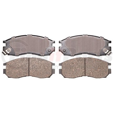 AD0484 by ADVICS - Ultra-Premium Ceramic Formulation Brake Pads