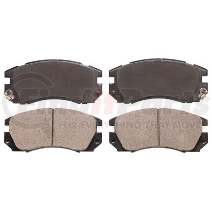 AD0563 by ADVICS - Ultra-Premium Ceramic Formulation Brake Pads