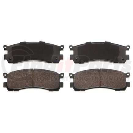 AD0553A by ADVICS - Ultra-Premium Ceramic Formulation Brake Pads