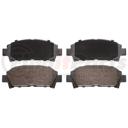 AD0582 by ADVICS - Ultra-Premium Ceramic Formulation Brake Pads
