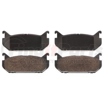 AD0584 by ADVICS - Ultra-Premium Ceramic Formulation Brake Pads