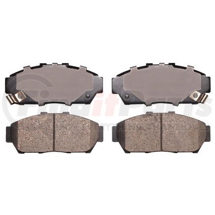 AD0617 by ADVICS - Ultra-Premium Ceramic Formulation Brake Pads