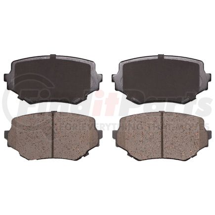 AD0680 by ADVICS - Ultra-Premium Ceramic Formulation Brake Pads