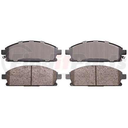 AD0855 by ADVICS - Ultra-Premium Ceramic Formulation Brake Pads