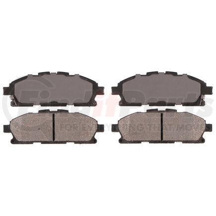 AD1552 by ADVICS - Ultra-Premium Ceramic Formulation Brake Pads