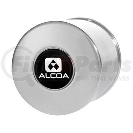 001612 by ALCOA - Axle Hub Cap - Aluminum, 4.750" height straight, 8 x 6.50" bolt-pattern