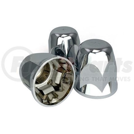 001811 by ALCOA - Wheel Nut Cover - For 33 mm. Hex Flange Nut for Trucks, Chrome