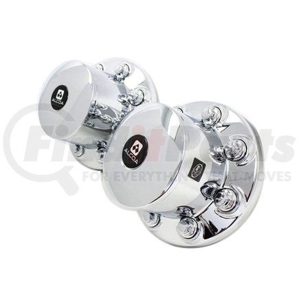 082133 by ALCOA - Axle Hub Cap - Rear, 8 x 275 mm. Bolt Pattern, Chrome