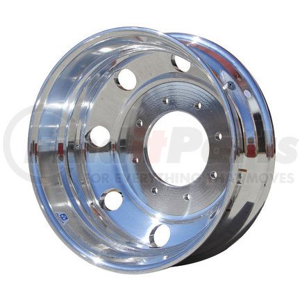 763802 by ALCOA - Aluminum Wheel - 19.5" x 6" Wheel Size, Hub Pilot, Mirror Polish Inside Only